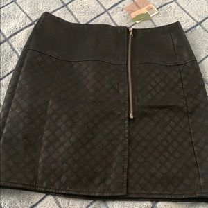 Forever 21 faux leather skirt